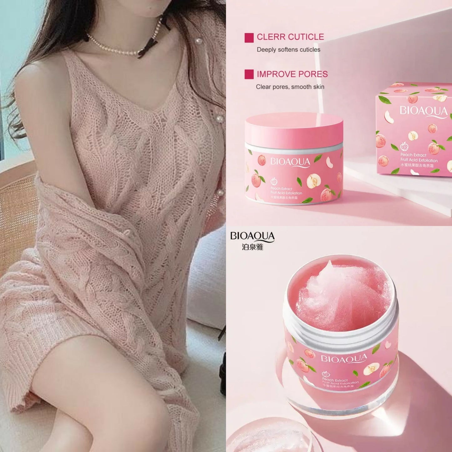 Bioaqua fruit acid scrub๐๐ ู
ูุดุฑ ุงูุฃุญู
ุงุถ ุงูููู
ูุงุฆู ููุฌูุฏ ุงูู
ูุช๐๐