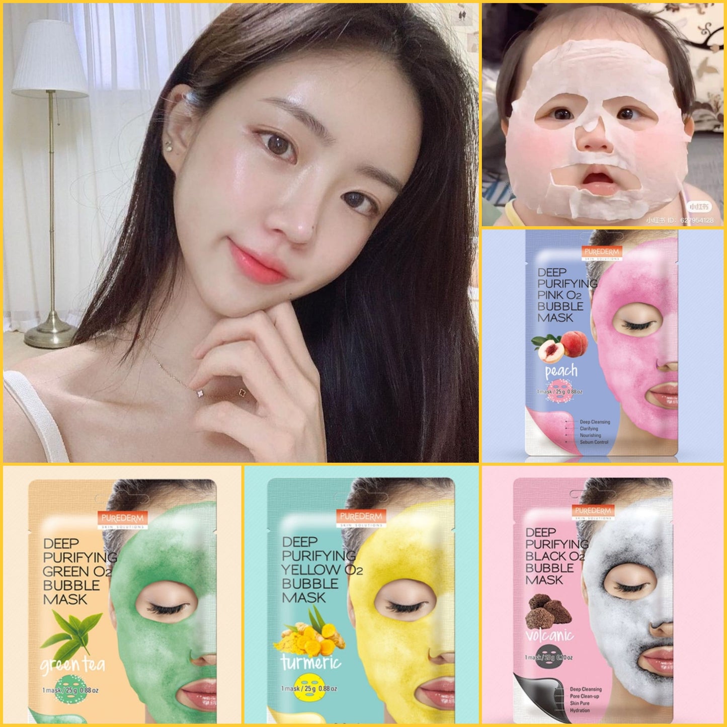 Oxygen bubble Mask
