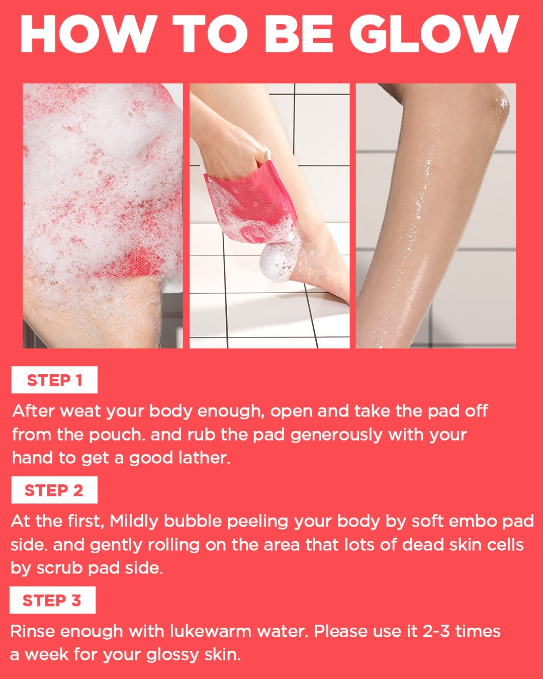 Laundryou Exfoliating gloves
