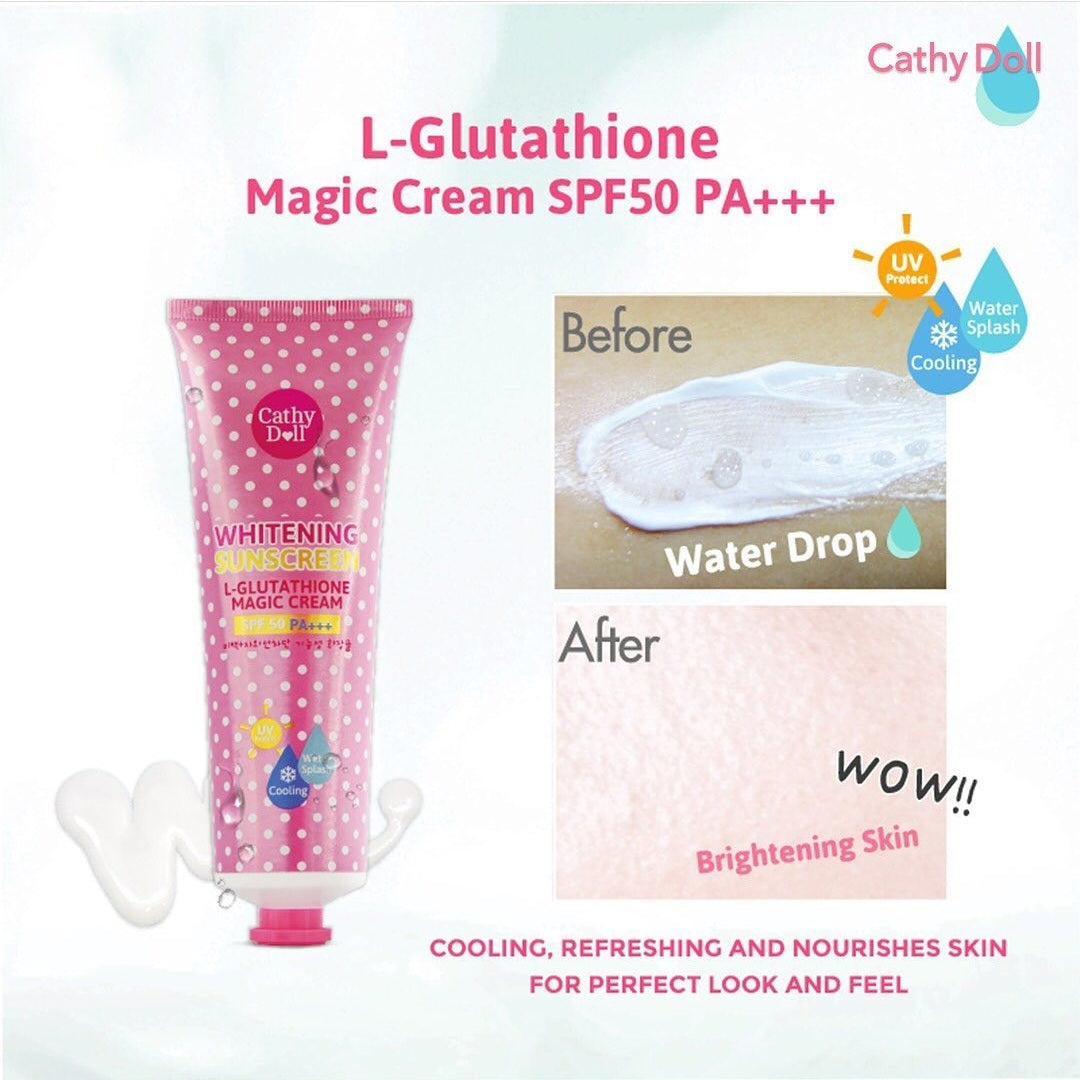Cathy doll magic gluthation sun cream
