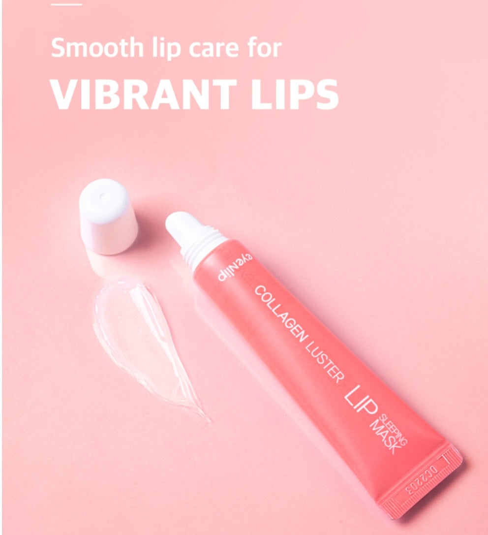 Eyenlip Collagen luster lip mask🥞معالج تشققات وجفاف الشفايف بالفراولة والكولاجين