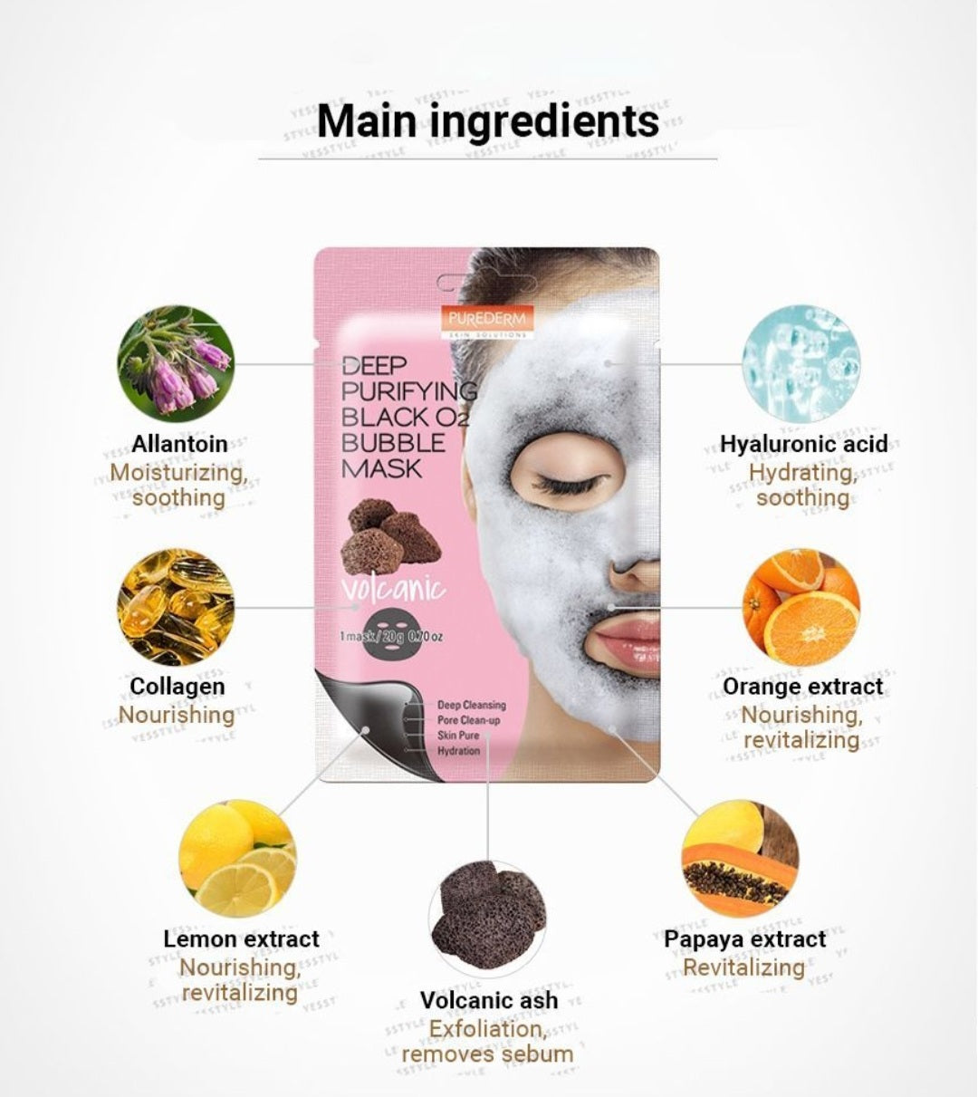 Oxygen bubble Mask