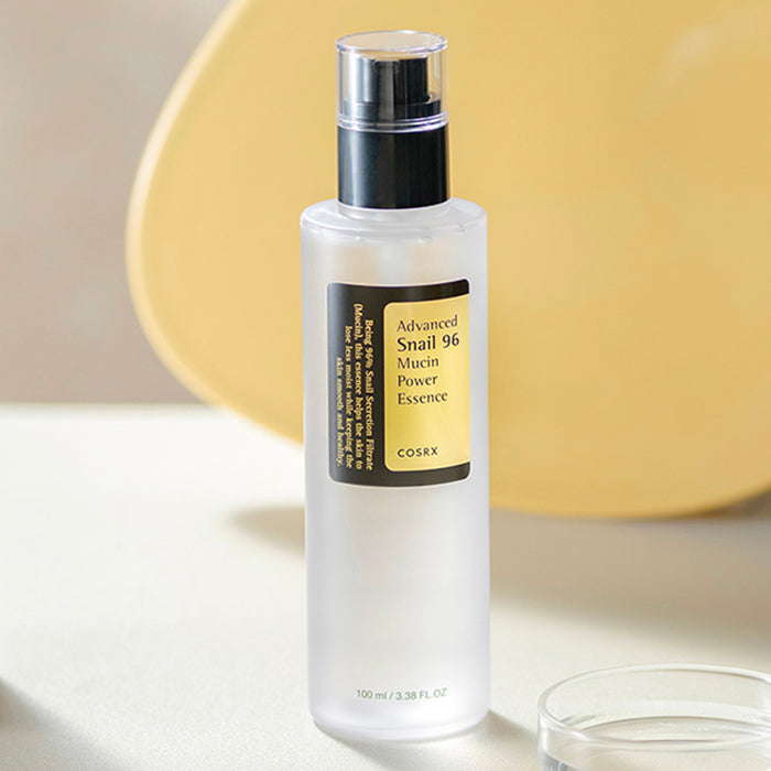 Cosrx Snail 96 Mucin Power Essence🔆 مصل الحلزون للبشرة الزجاجية وتوحيد لون البشرة وتجديد الخلايا