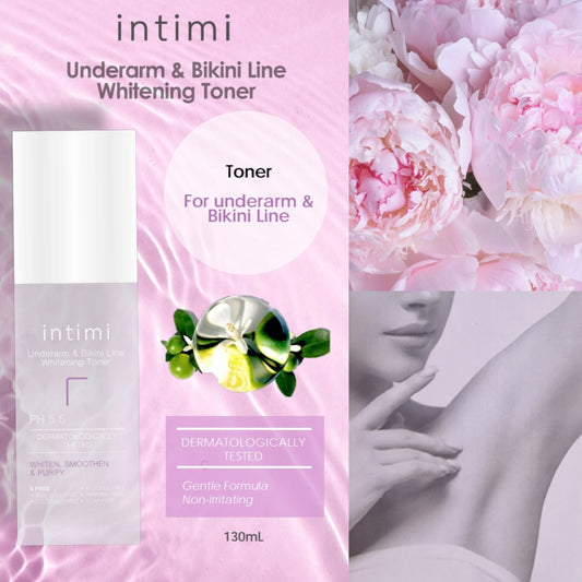 Intimi anderarm&Bikiniline whiting Toner🌸🌺🍭
تونر تفتيح المناطق الحساسة الطبي بالورد البري للتفتيح وتهدئة البشرة وتقليل الحكة والتصبغ🌺🌸