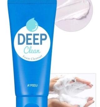 A'pieu Deep cleaning foam cleaning 🧊🌊🧼
رغوة ازلة المكياج والمنظف العميق🌊🧼