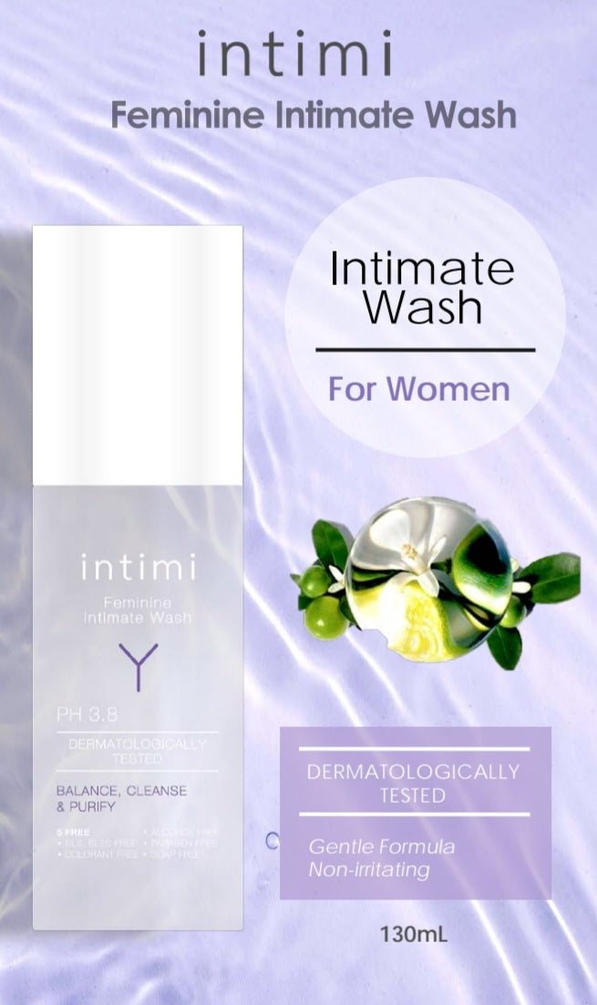 Intimi Feminine intimate wash💜💦❄️
مطهر المناطق الحساسة الرغوي للتفيتح تطهير المنطقة وموازنة درجة الحموضة PH❄️💦💜