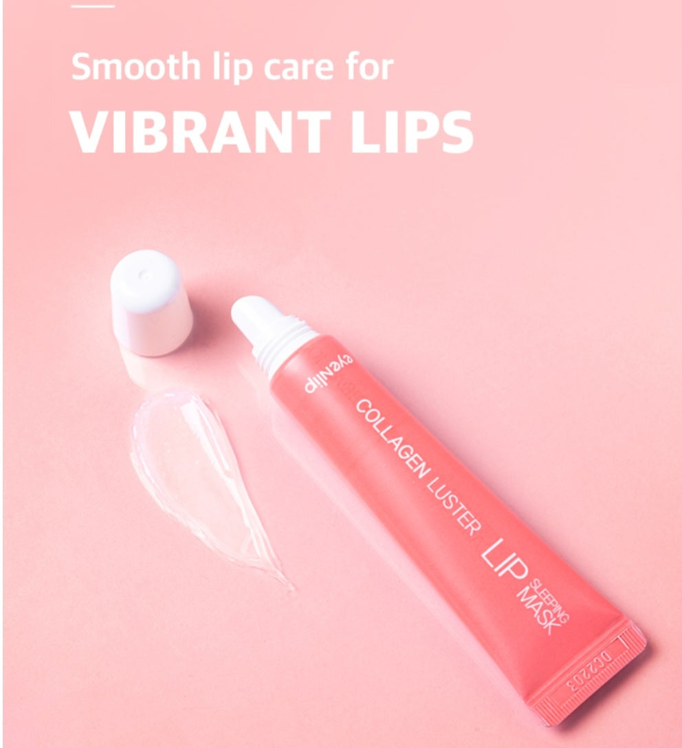 Eyenlip Collagen luster lip mask🥞🍓معالج الفراولة للشفاه بالمولاجين
